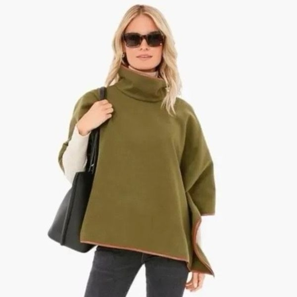 Tuckernuck Olive Piper Poncho